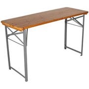 ビア テーブル 130 BEER TABLE 130 SILVER H745-942-13SV [アウトドア テーブル]