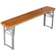 ビア ベンチ 130 BEER BENCH 130 SILVER H745-943-13SV [アウトドア ベンチ]