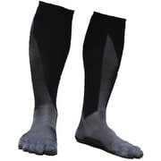 2代目 TAIKAN core高機能5本指ソックス ロング 黒色 SSサイズ(19-21cm)