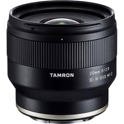 タムロン 20mm F2.8 SONY Eマウント 単焦点レンズ