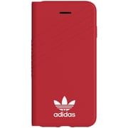 iPhone 8/7 OR-Booklet case Royal Red/White 37377