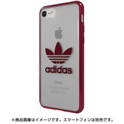 iPhone 8/7 OR-clear case-Burgundy logo 37383