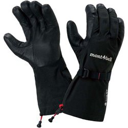 使用1回　美品モンベル mont-bell アルパイングローブ ブラックS アルパイングローブ Men's｜モンベル