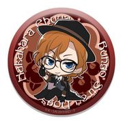文豪ストレイドッグス キャラめがねコレクション 缶バッジvol.1 中原中也 [キャラクターグッズ]