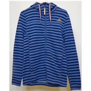 M Argentire Hood Navy Stripe XSサイズ [スキー ミドルウェア メンズ]