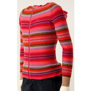 W Montagne Hood Rich Pink XXSサイズ [スキーウェア ミドルウェア レディース]