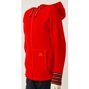 W Argentire Hood Simple Red Mサイズ [スキーウェア ミドルウェア レディース]