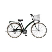 シティサイクル ルネシック276-B 27インチ 外装6段 ダークグリーン MK-20-034