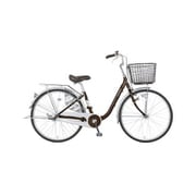 シティサイクル プチベル241-B 24インチ 変速なし ダークブラウン MK-20-031