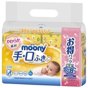 ムーニー 手口ふき詰替 60枚×8