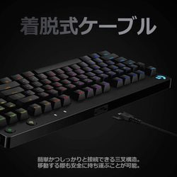 ヨドバシ Com ロジクール Logicool G Pkb 002 G Pro X ゲーミングキーボード 日本語配列 ブラック 通販 全品無料配達