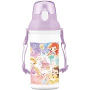 キャラクターグッズ 直飲みワンプッシュボトル ディズニープリンセス