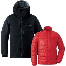 ヨドバシ.com - モンベル mont-bell 3in1 フォールライン パーカ Men's 1102504 ブラック(BK) Sサイズ  [アウトドア 中綿ウェア メンズ] 通販【全品無料配達】