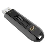 USB 3.1 Gen1 Blaze B21シリーズ USBメモリ 256GB スライド式 ブラック SP256GBUF3B21V1K