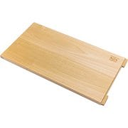 ほおの木まな板 薄型 つまみ付き