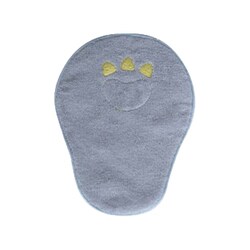 19-107 DINO授乳スタイ＆ミニハンカチ グレー