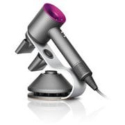 Dyson Supersonic ionic ヘアードライヤー アイアン/フューシャ 収納スタンド付き HD03 ULF IIF ST