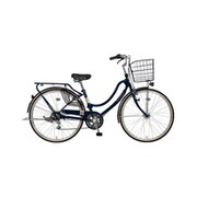 シティサイクル フロートミックス266-B 26インチ 外装6段 ダークブルー MK-20-025
