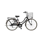 シティサイクル フロートミックス276-B 27インチ 外装6段 ブラック MK-20-026