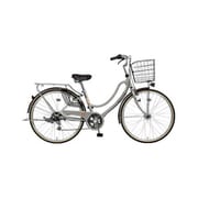 シティサイクル フロートミックス276-B 27インチ 外装6段 グレー MK-20-026