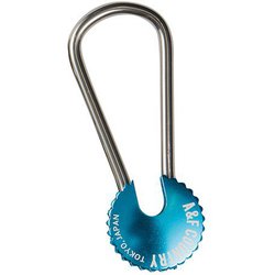 カラーエイトリングキーホルダー 00800078010000 ブルー [キーホルダー]