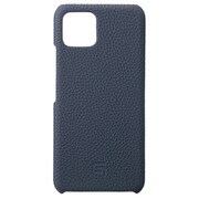 Google Pixel 4 NVY Shrunken-calf Leather Shell Case