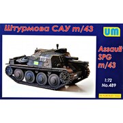 UU72489 スウェーデン・Sva.m/43 突撃砲 [1/72スケール プラモデル]