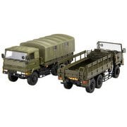 ミリタリーシリーズNo.22 陸上自衛隊 3 1/2tトラック 2両セット [1/72スケール プラモデル 2024年9月再生産]