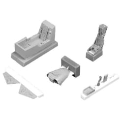 48CM4395 ホーカーハンター GR.7 コクピット・エアフィクス [1/48スケール レジンパーツ]
