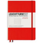 手帳 ウィークリー ミディアム A5 レッド 359881