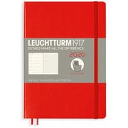 手帳 ウィークリー ソフト ミディアム A5 レッド 359950