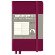 手帳 ウィークリー ソフト ポケット A6 ポートレッド 359962