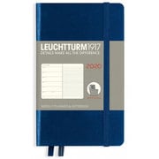 手帳 ウィークリー ソフト ポケット A6 ネイビー 359968
