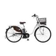 電動アシスト自転車 PAS With(パス ウィズ) 26型 内装3段変速 12.3Ah PA26W ピュアパールホワイト