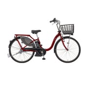 電動アシスト自転車 PAS With SP（パス ウィズ スーパー） 26型 内装3段変速 15.4Ah PA26WSP ダークメタリックレッド
