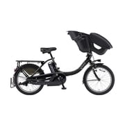 電動アシスト自転車 PAS Kiss mini un（パス キッス ミニ アン） 20型 内装3段変速 12.3Ah マットブラック PA20KXL
