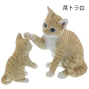 ベニーズキャット じゃれ合う親子（茶トラ白） QY-77Y
