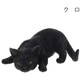 ベニーズキャット 獲物を狙う（クロ） QY-115BK