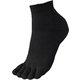 S0008 [JushinSOX ショート黒 LL（27～29cm）]