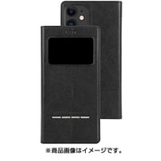 AFC191701 [Wisdom iPhone 11用レザーケース ブラック]