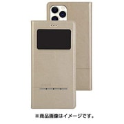 AFC191803 [Wisdom iPhone 11 Pro用レザーケース ゴールド]