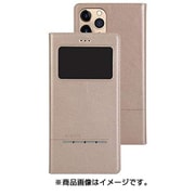 AFC191806 [Wisdom iPhone 11 Pro用レザーケース ローズゴールド]