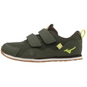 RUN KIDS K1GD193336 636 オリーブxYL 19.5cm [ランニングシューズ キッズ]