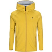 チル ジップ フード Chill Zip Hood G64681010 738 Yellow Flow Lサイズ [スキー ミドルウェア メンズ]