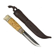 カウハバンプーッコパヤ ポロンソルヴィ/ヴィサ #607 03-01-paja-0016 シース ブラウン 10.5cm [アウトドアナイフ]