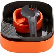 キャンプボックスライト 食器セット オレンジ CBL-OR