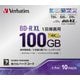 録画用BD-R XL 片面3層 100GB 録画時間520min 2-4倍速対応 10枚 5mmケース インクジェットプリンタ対応 VBR520YP10D3