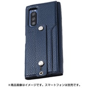 DCS-XP5CPLNV [clings Slim Hand Strap Case for Xperia 5 ネイビー]