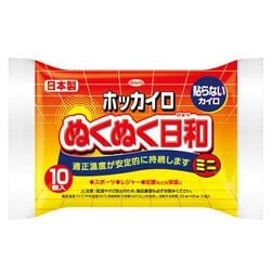 ホッカイロ ぬくぬく日和 貼らないタイプ ミニ 10個 [カイロ 貼らないタイプ]