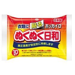 ホッカイロ ぬくぬく日和 貼るタイプ レギュラー 10個 [カイロ 貼るタイプ]